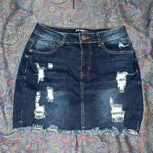 Jean skirt